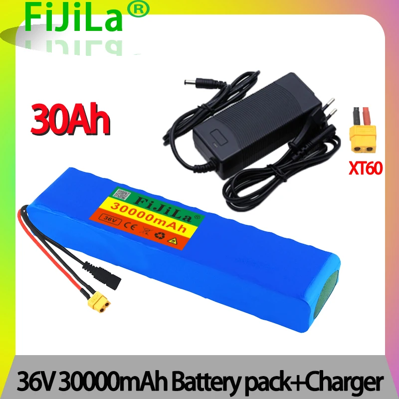 10S3P 36 в 30 Ач 18650 литий-ионный аккумулятор серии комплект батарей для