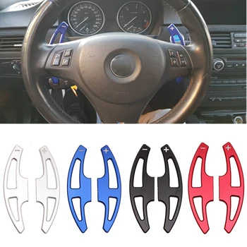 

2Pcs Car Steering Wheel Paddle Extension Shifter Replacement Aluminum Alloy For BMW 3 Series E90 E92 E93 M3 E70 E71 X5M X6M
