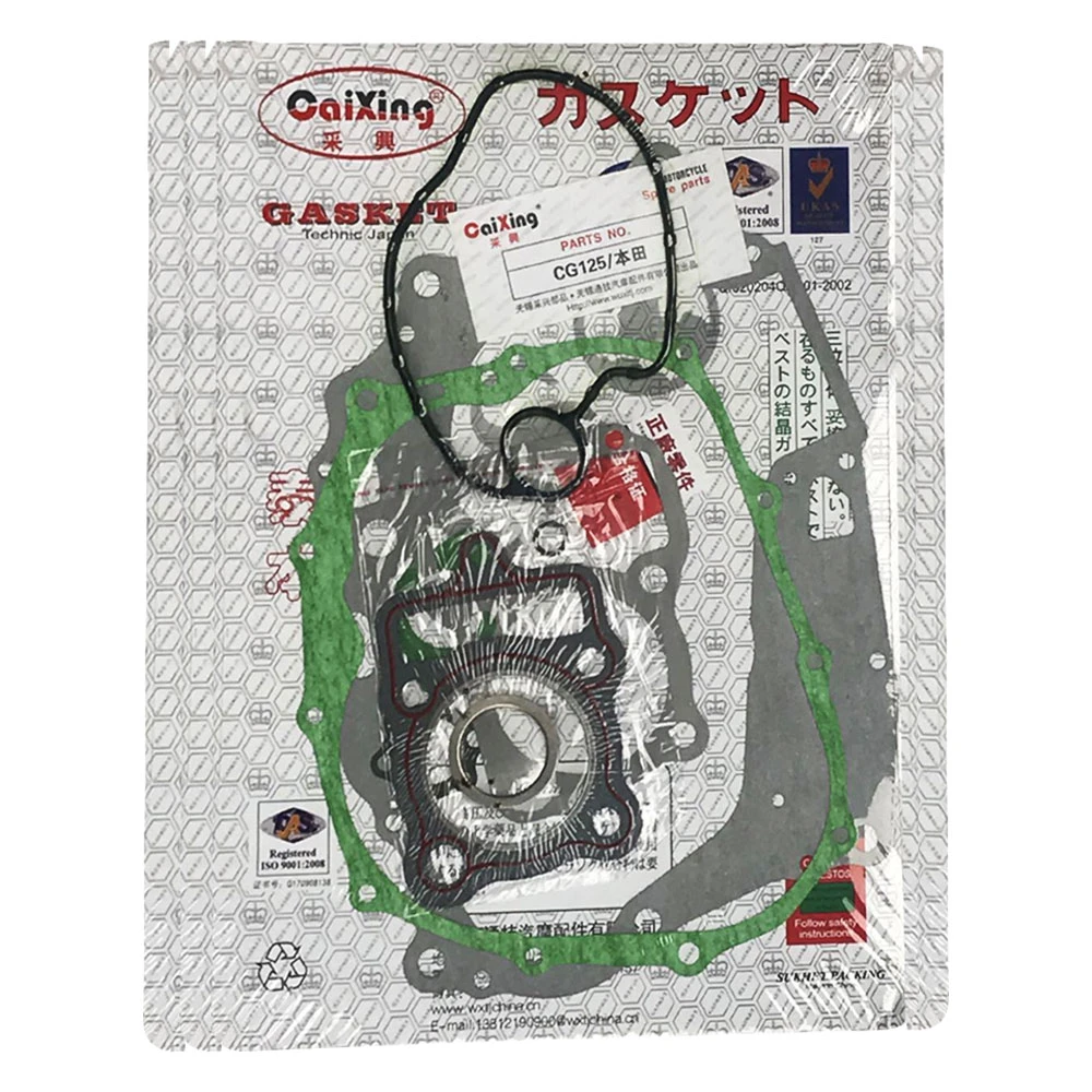 Motorcycle Engine Crankcase Clutch Cylinder Head Cover Gasket Kit For Honda Cg125 Cg 125 Gasket