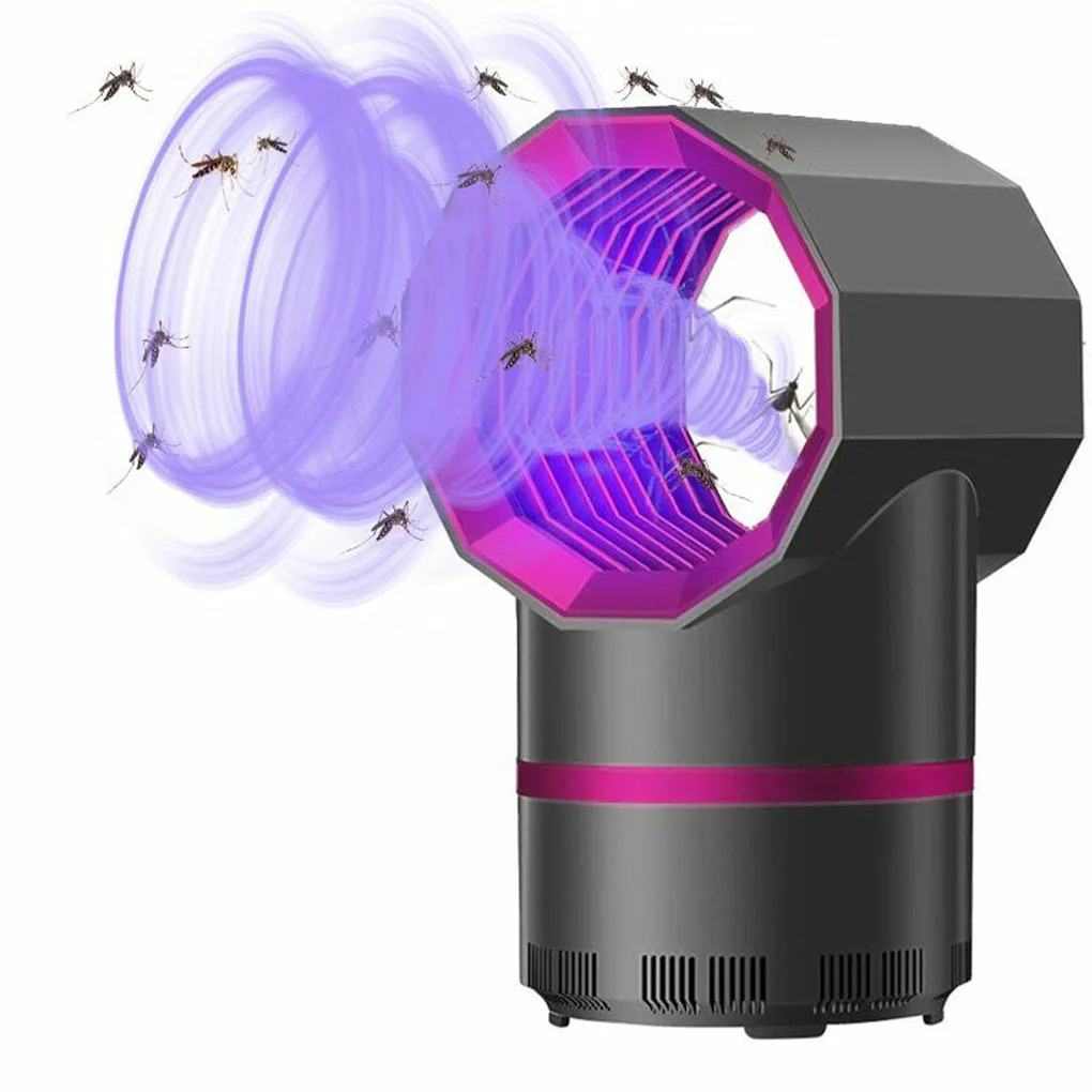 Insect Pest Control Night Light Home Bedroom Flying Bugs Catcher LED Light wITH Cyclone Suction