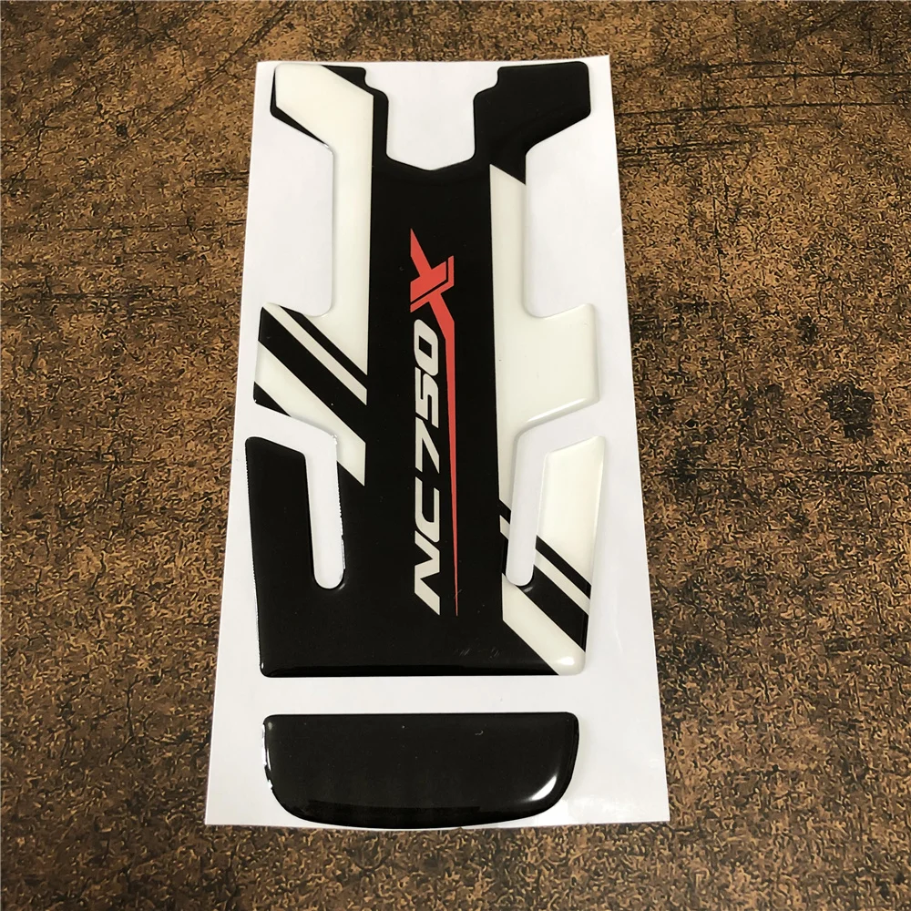 3D Rubber Motorcycle Tank Pad Protector Tankpad Sticker Case for Honda NC750X NC 750X 2016.2017.2018.2019.2020 | Автомобили и