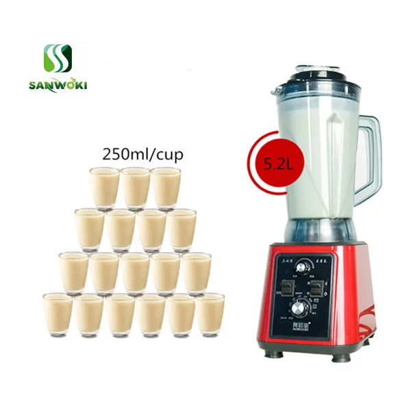 5.2l Electric Blender Machine Food Mixing Machine Smoothie Blender Seasonings Grinder Machine