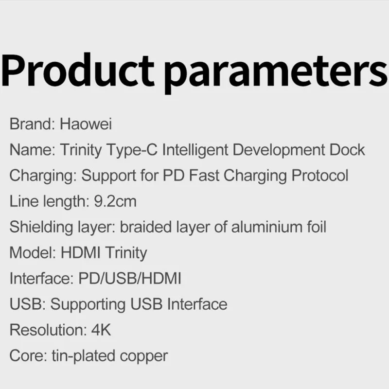Type C USB 3,0-USB-C 4K HDMI USB 3,0 адаптер 3 в 1 концентратор конвертер адаптер для ноутбука
