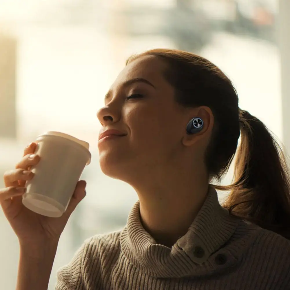 Yiwa Bluetooth 5,0, наушники-вкладыши, Беспроводные стереонаушники, спортивные наушники для бега, HD наушники с функцией подавления вызовов, стереогарнитура