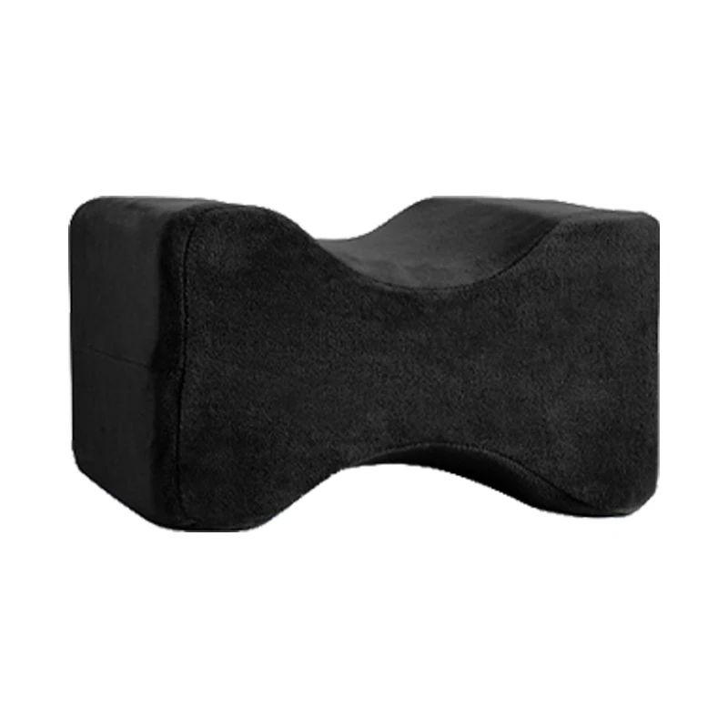 Черный Memory Foam ортопедические ноги позиционер удобные для коленей из вспененной материи с эффектом подушки с охлаждающий гель подушка для ног - Цвет: Черный