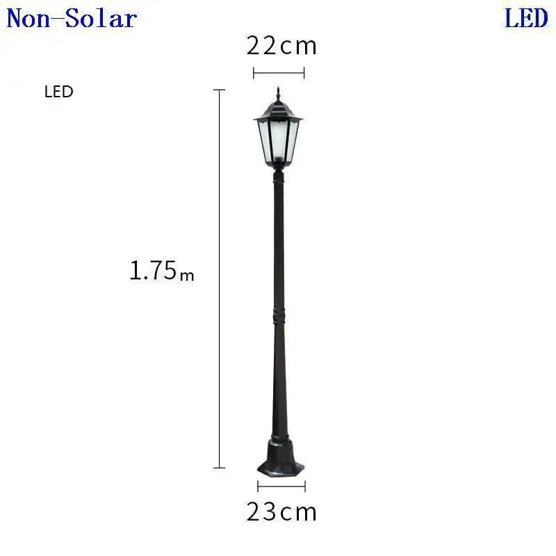 Straatverlichting Farola Lampadaire Ogrodowe Eclairage Exterieur Lampione Плаза лампа Uliczna светодиодный уличный дорожный светильник