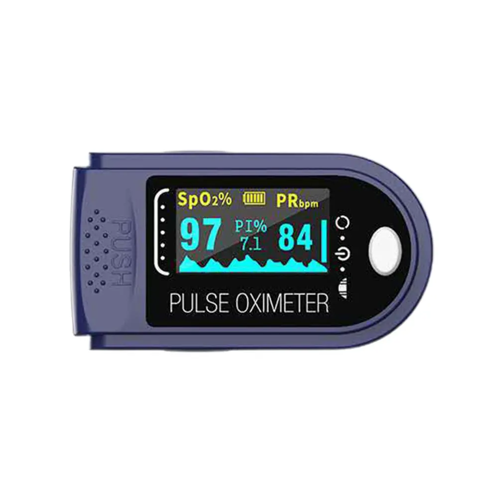 

SP-01 OLED Colorful Screen Finger Clip Oximeter Without Battery Home Use Oximeter Blood Oxygen Saturation Monitor