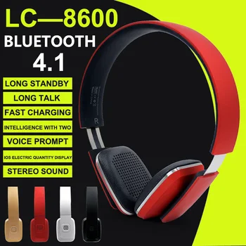 

High Quality Over-Ear Wireless Bluetooth Headphones Headset Portable Sports Stereo With Mic Length Adjustable Earloop