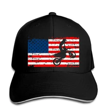 Бейсбольная кепка Ветеран США американский флаг Мотокросс Dirtbike взрослых мужчин Винтаж T личности Цитата d костюм шляпа остроконечная Кепка