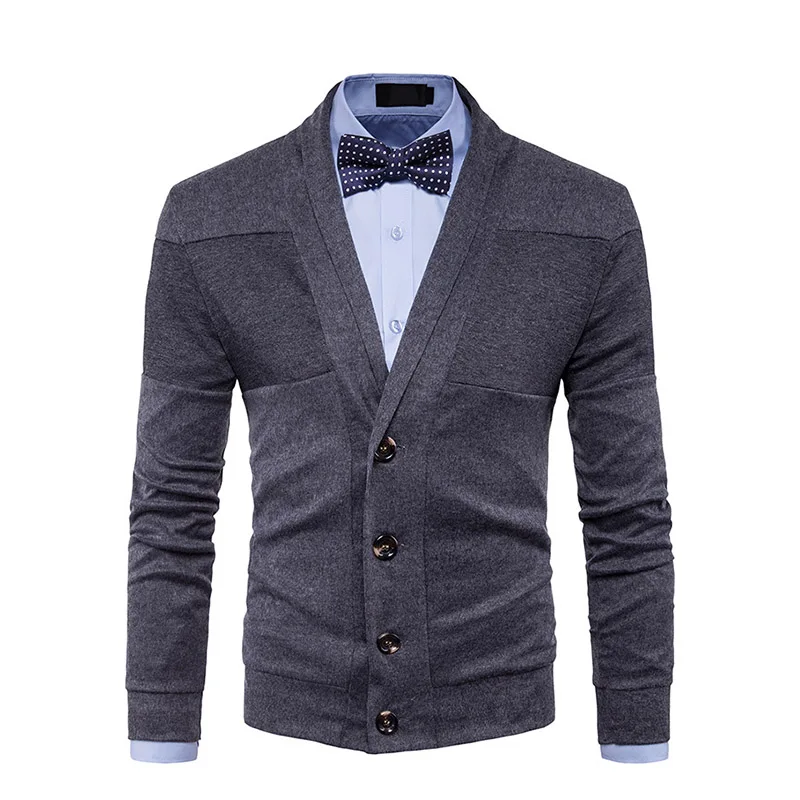 Men Sweater Casual Jersey Long Mens 