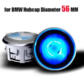 

For BM*W Models After2010 Waterproof Led Floating Wheel Center Hubcaps 56mm with Logo Blue Lights (4PCS)