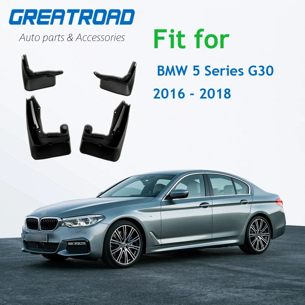 Брызговики для BMW 5 Series G30 2016 2017 2018|Грязезащита| |