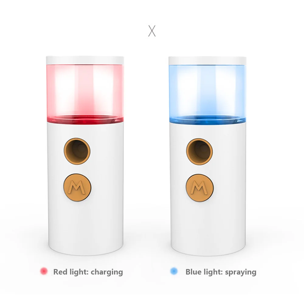 Handy Nano Mist Spray Facial Moisturizing Portable Nebulizer HydrationUSB Rechargeable Mini Beauty Instrument |