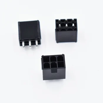 

4.2mm pitch molex 6 pin connector for pci-e 6pin pcb board male 5569,5pcs/lot