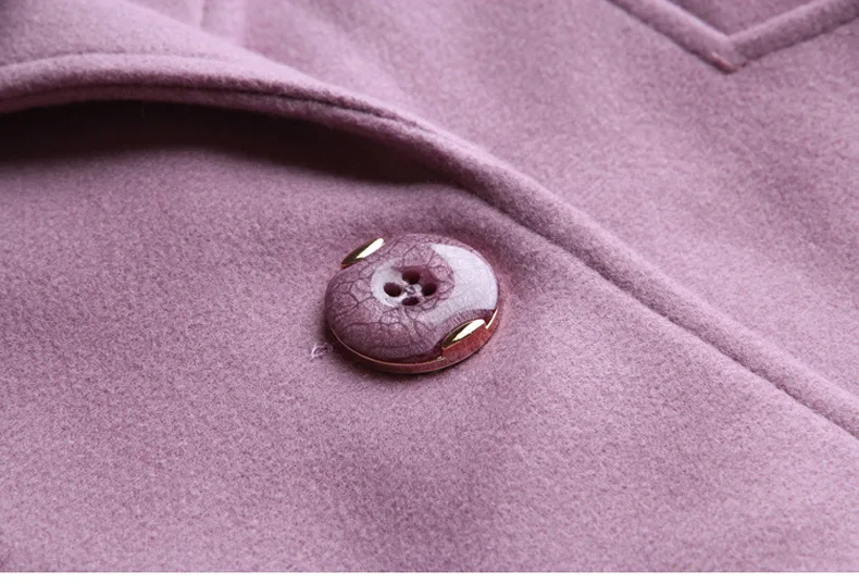 Woolen Jacket Women's Autumn& Winter New Mzyg1820-1 with Chest Women's Woolen