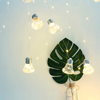 

New Modern Minimalist Creative Personality Led Light Bulb Chandelier Restaurant Bar Aisle Layout Lighting