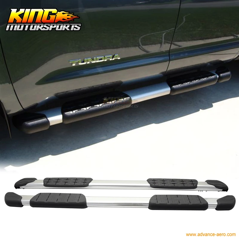 Подходит для 07-15 Toyota Tundra Crewmax Cab Aluminum OE боковая ступенчатая панель бега глобальная