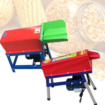 

220V Farm Electric Corn Thresher Machine Sheller Threshing Stripping Tool Corn Stripper