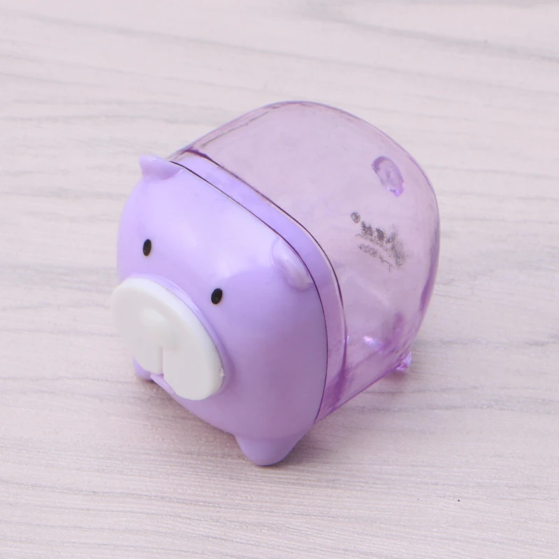 

1pc Cute Mini Pig Pencil Animal Sharpener Stationery For School Student Kid Gift 634B