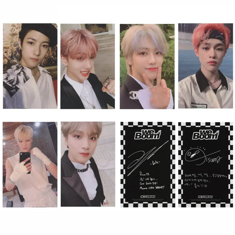 Kpop NCT 127 U Dream Empathy Lomo фото карта наклейка липкая фотостудия плакат 6 шт./компл. горячая распродажа