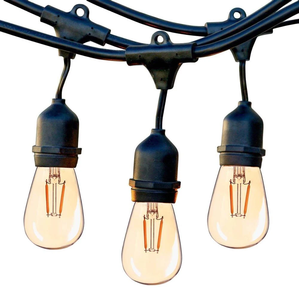 IP65 Led Globe Outdoor Garden String Lights 16FT 10 Bulbs Patio Party Hanging String Lighting Wedding Bistro Cafe Backyard Light