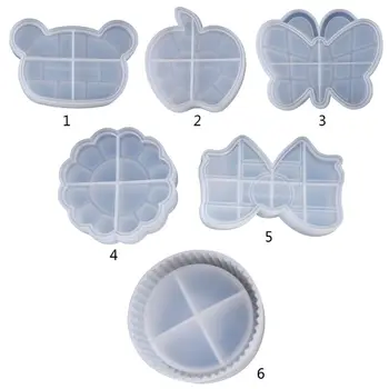 

UV Crystal Resin Decorative Craft DIY Bear Butterfly Storage Box Epoxy Mold