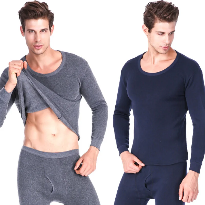 Размеры от L до 3XL термобелье мужские зимние женские длинные комплекты из флиса согревают в холодную погоду