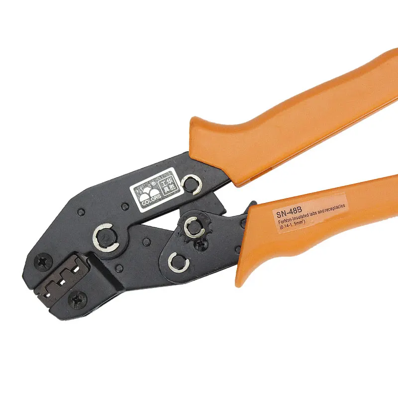 Crimping Pliers SN-48B with tab 2.8 4.8 6.3 VH2.54 3.96 2510 terminal box Car connector wire electrician tools set 6