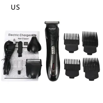 

KM-1419 Multi-Function Electric Bald Hair Clipper Filling Dual-Use Oil Head Push Shear Sculpted Hair Clipper