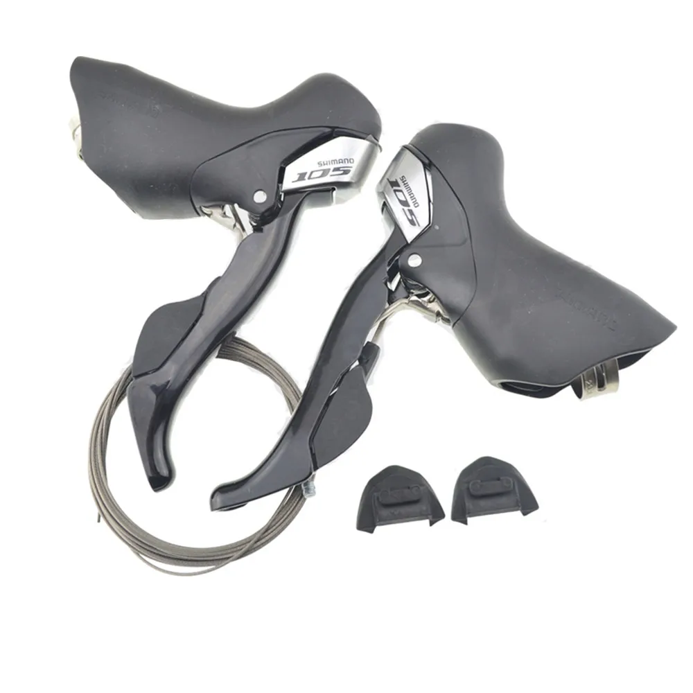 Shimano 5700 комплект 2x10 скоростной переключатель переключения передач для шоссейного велосипеда, мини-набор передних переключателей+ задний переключатель+ переключатели