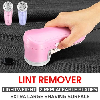 

Lint Remover Rechargeable/Plug in Powered Electric Sweater Curtain Fabric Pellet Shaver Portable Clothing Lint Pills Removers
