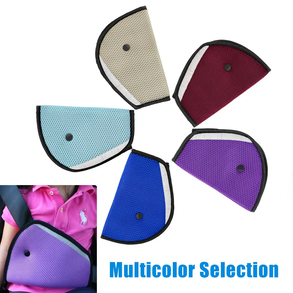 

Kids Car Safe Fit Seat Belt Adjuster Baby Safety Triangle Sturdy Device Protection Positioner Carriages Intimate Accessories