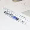 high quality piston 336 Fountain Pen Large capacity fashion classic Transparent Color ink Stationery Office school pen supplies ► Photo 2/6