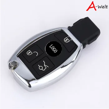 

For Mercedes Key Smart Key Case For Car For Mercedes Benz C E M RL GLK GLA ML CLS CLA CLK CL SLK AMG W204 W210 W211 W221 W219,et