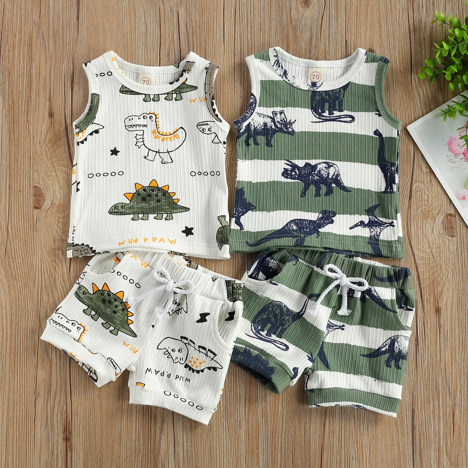 Baby Boy Summer Tracksuit Set 2