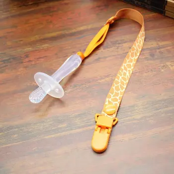 

New Baby Pacifier Clip Pacifier Chain Dummy Clip Nipple Holder For Nipples Children Pacifier Clips Teether Anti-drop Rope+Nipple