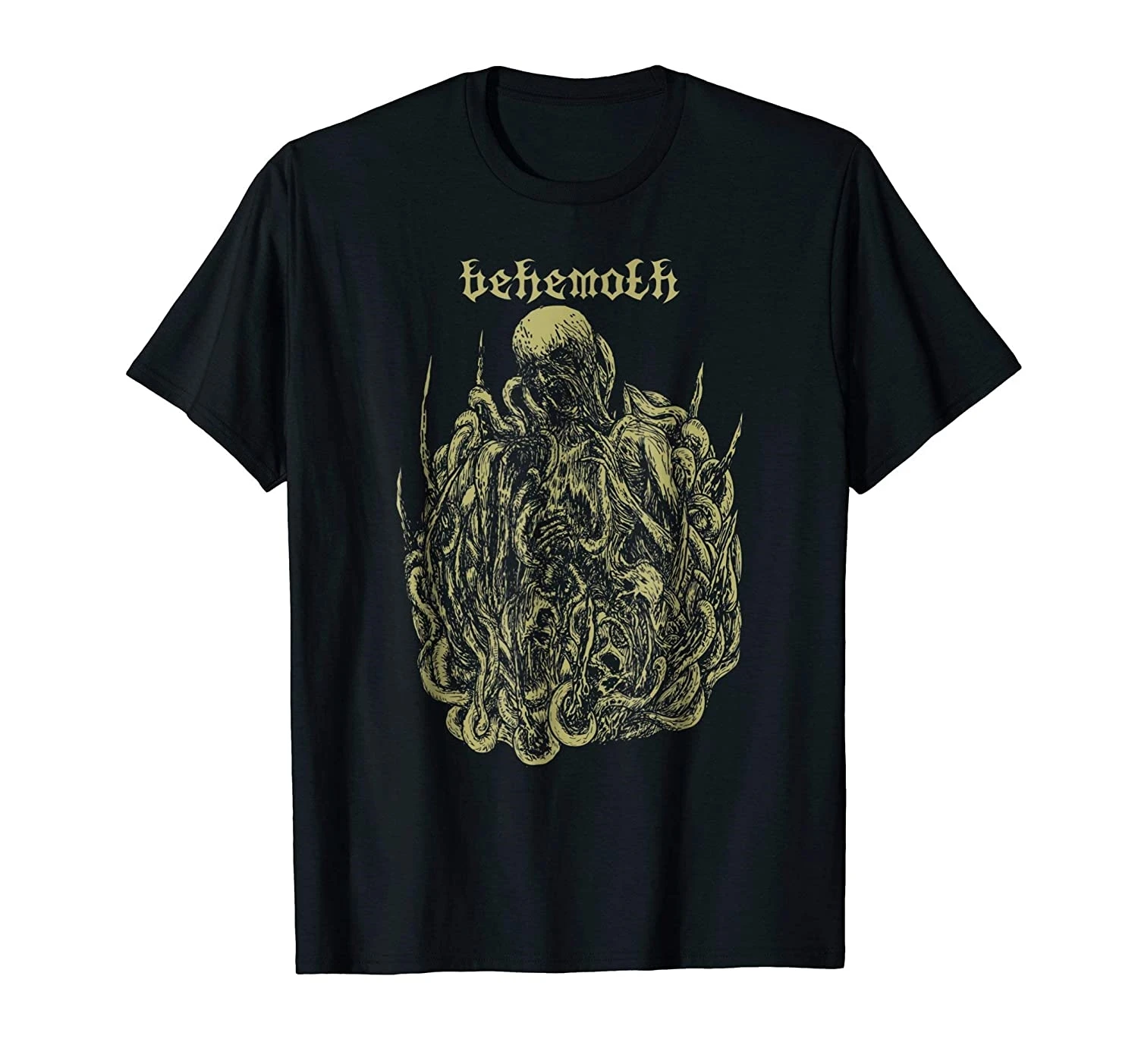 Behemoth жесткий Монстр смерти для фанатов футболок из тяжелого металла |