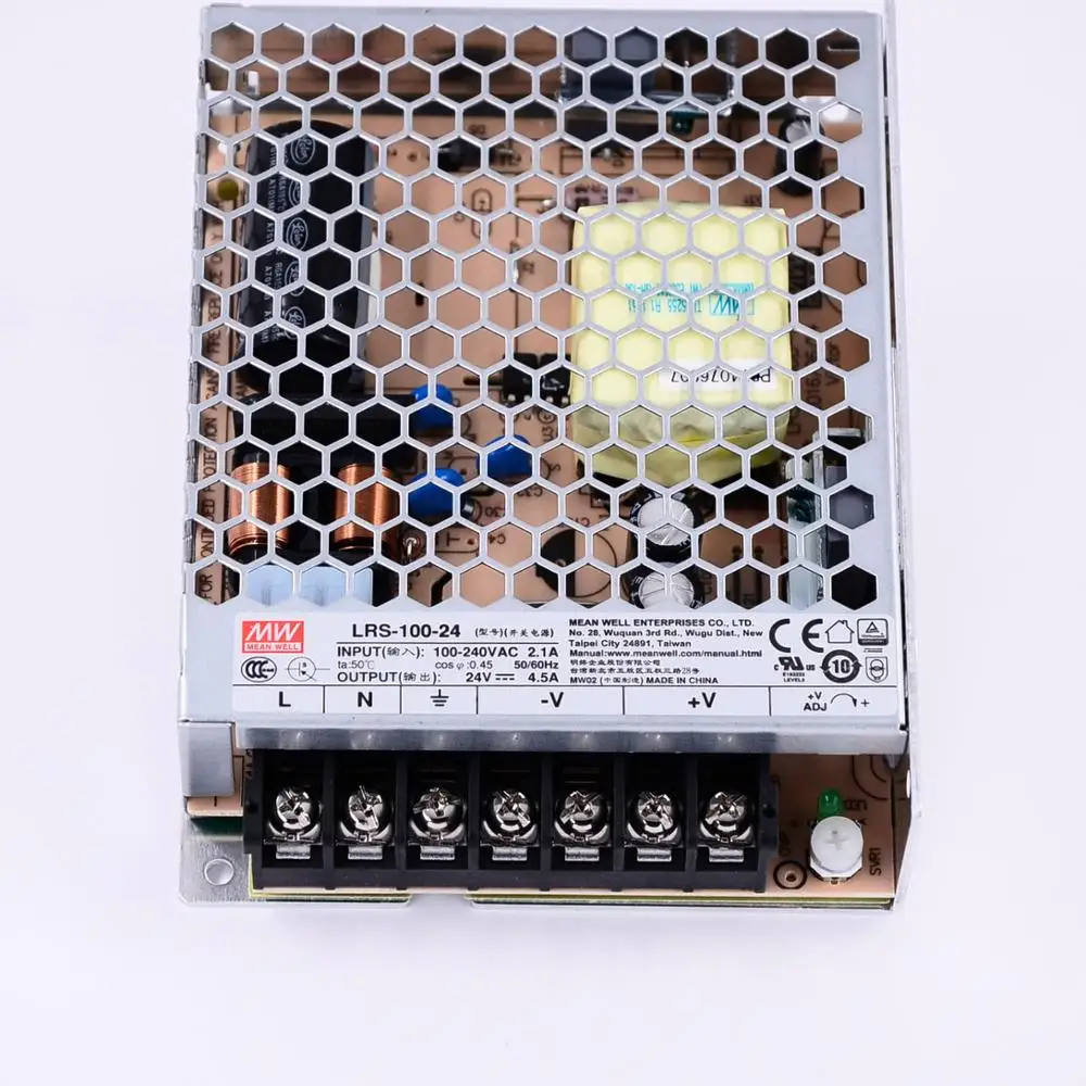 Бренд Mean Well представляет LRS-100-3.3V 5V 12V 15V 24V 36V 48V Переключая Питание meanwell AC/DC 100W питания с одним выходом