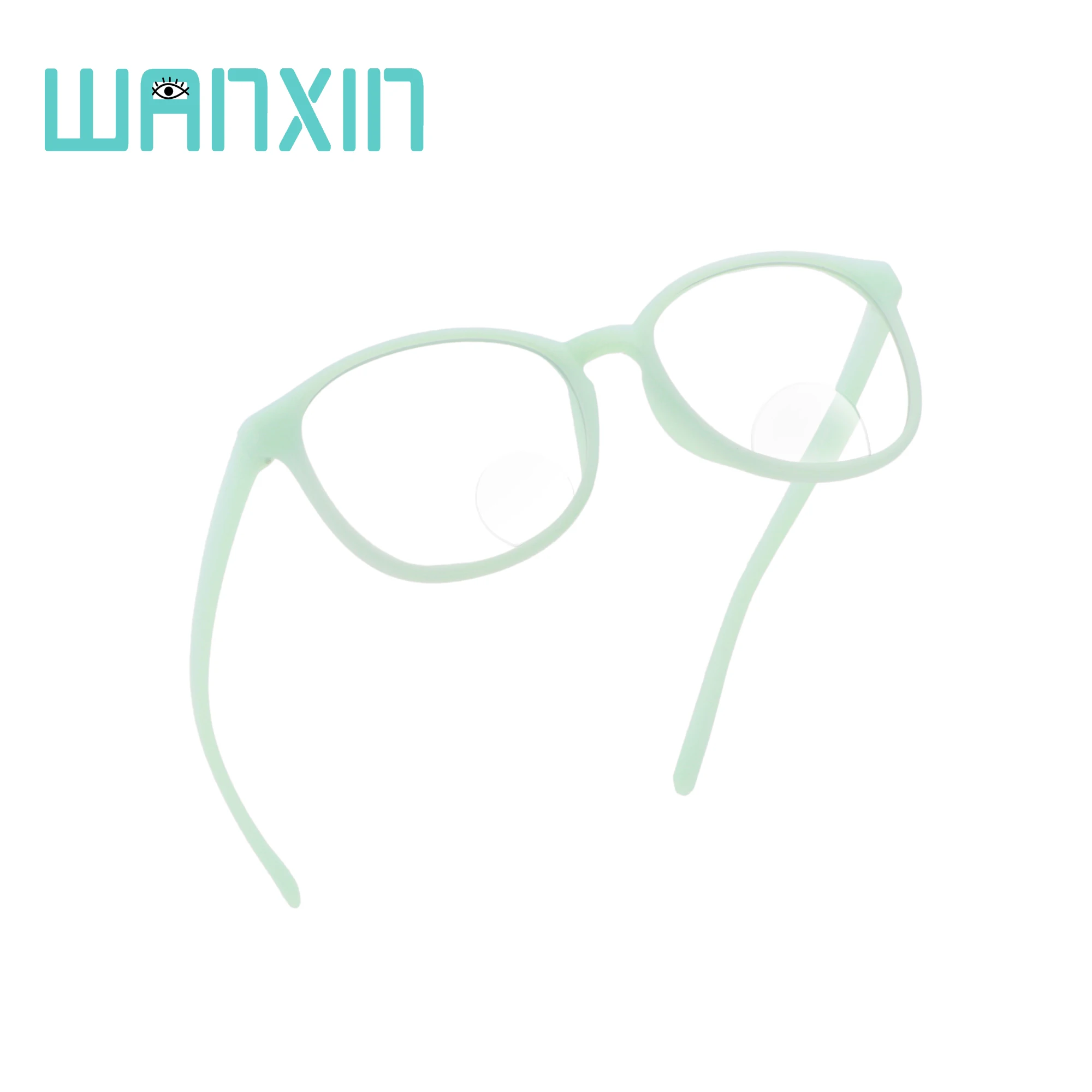 green Wanxin Мультифокальные очки для чтения, синий светильник, блокирующие очки для женщин/мужчин - Цвет оправы: green