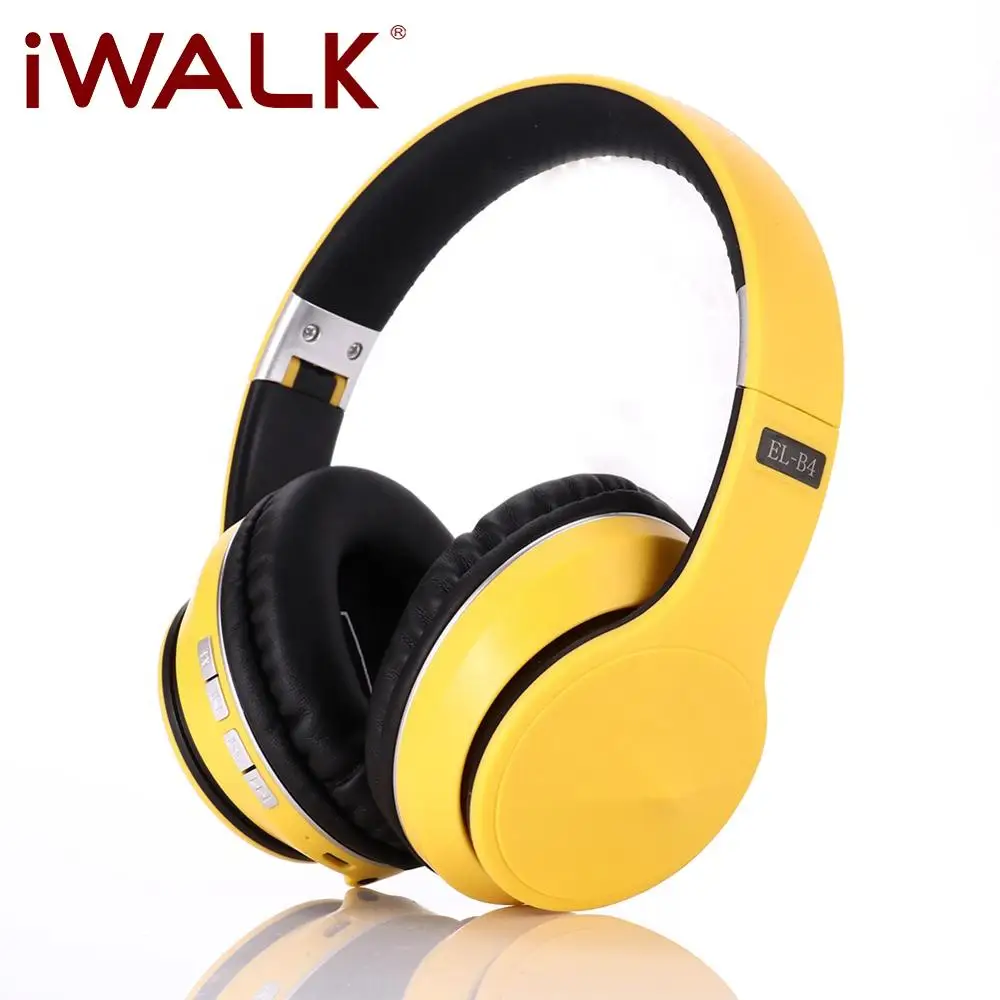 IWALK Wireless Headphones Bluetooth 5 0 HIFI Subwoofer Earbuds Foldable Sport Business Earphones for Apple Huawei Samsung Xiaomi