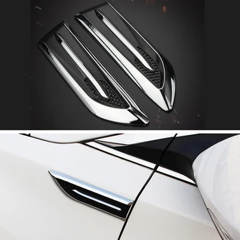 

ABS Chrome trim cover Light Side Emblem Badge decoration trim Sticker for Mini One Cooper R50 R52 R53 R55 R56 R60 R61 PACEMAN