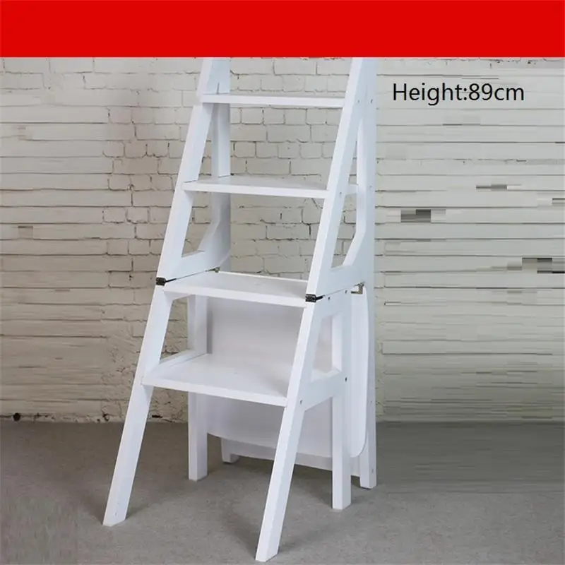 Version P Складной стул Escabeau Marches для пожилых людей Scaletta Legno Merdiven Stepladder Escaleta - Цвет: Version P