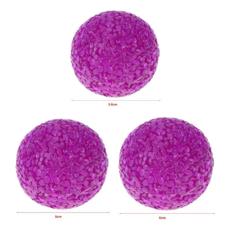 6pcs/lot Particle Plastic Balls Cat Toys Colorful Cat Playing Toy with Bell