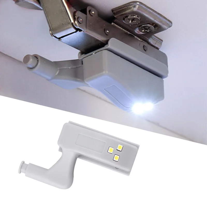 

5pcs lot LED Inner Hinge lamp Under Cabinet Light Universal Wardrobe Light Sensor Led For Home Cupboard Closet Kitchen Bedroom