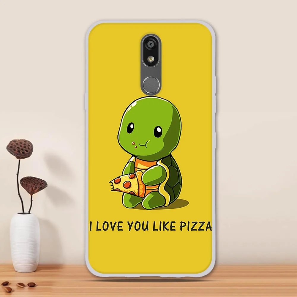 18 Soft TPU Phone Case for LG K40 / K12 Plus / X4 Case Cover Silicone Cute Back Cover Funda Coque Capa Shell Bumper Protective - Цвет: 18