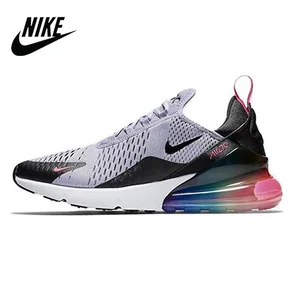 Classic Nike Shoes NIKE Air Max 270 GS Women's Running Shoes Sport Outdoor Durable Breathable Airmax 270 Sneakers  Footwear