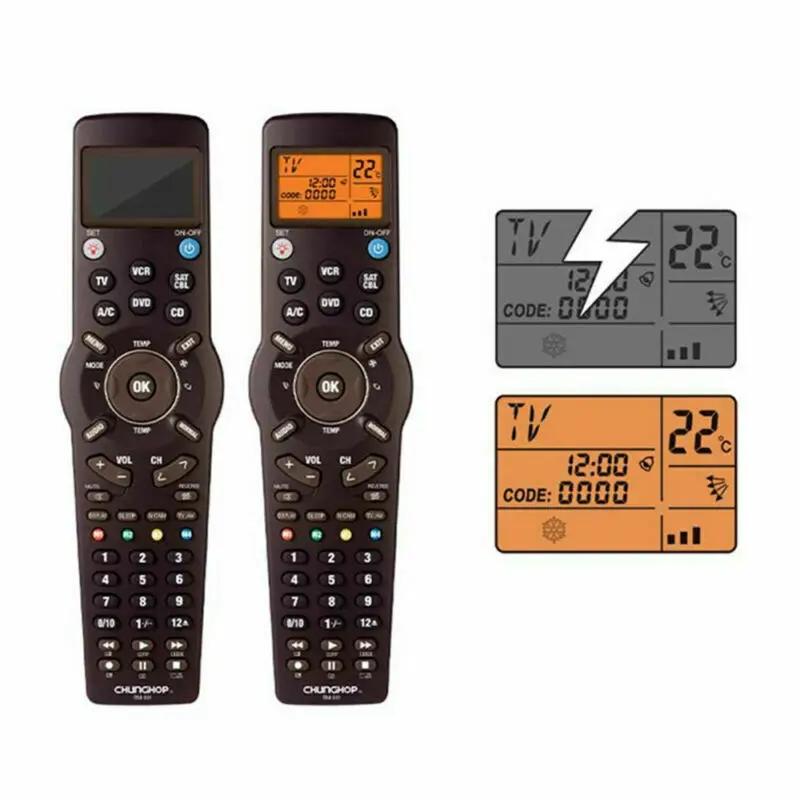 Универсальный пульт дистанционного управления IR 6 Nets в 1 коде RM-991For tv SAT DVD CBL CD AC VCR