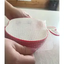 4 шт./компл. многоразовый силикон крышки чаши и пищевые растягивающиеся крышки окружающей среды пластиковые обертывания для сохранения свежести продуктов