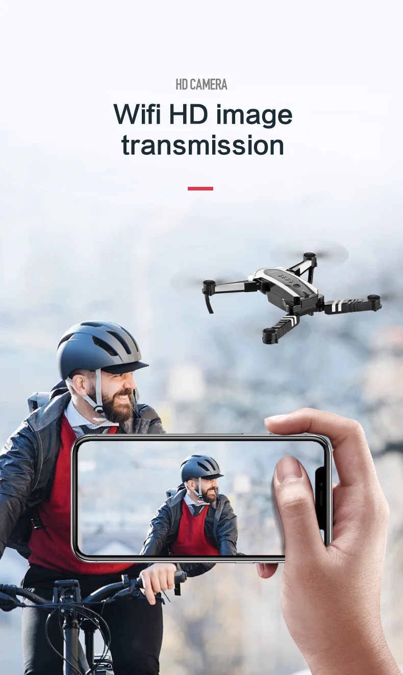 S7 Квадрокоптер Дрон с камерой живое видео WiFi FPV Квадрокоптер с 110 градусов широкоугольный 1080P HD камера складной Дрон RTF