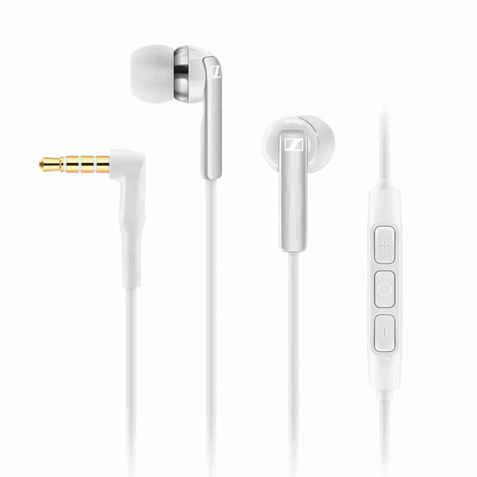 Sennheiser CX 2.00G 3.5mm Wired Earphones Stereo Headset Line Control Deep Bass Sport Earphones with Mic for Android Device